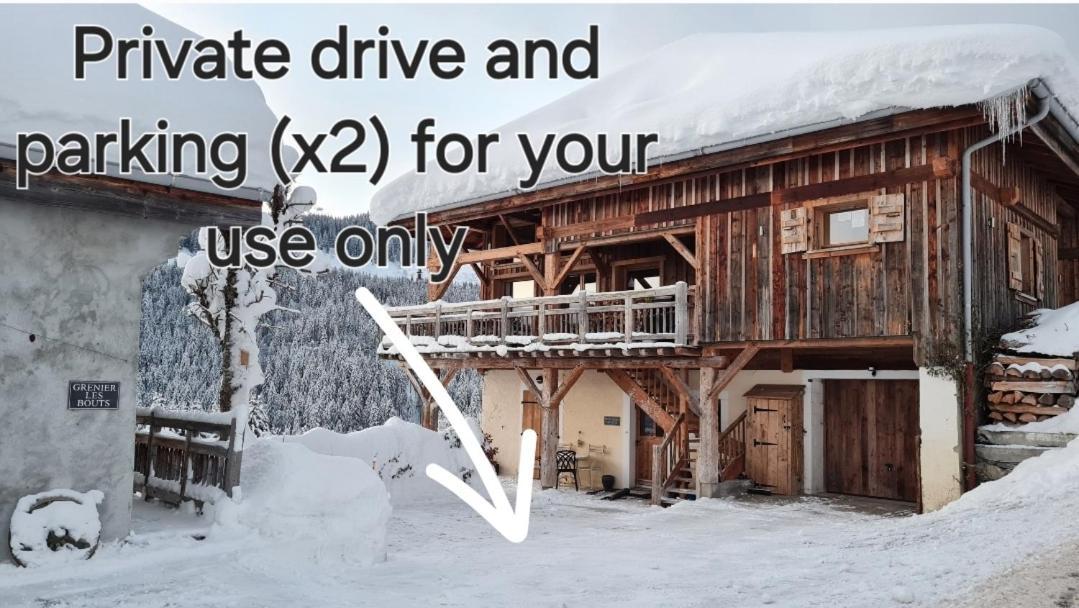 'Petite Ferme Les Bouts' Apartment, Sleeps 6, Nr Morzine La Cote d'Arbroz Екстер'єр фото